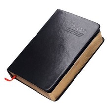 Quaderno vintage spesso in carta bianca blocco appunti diario in pelle...