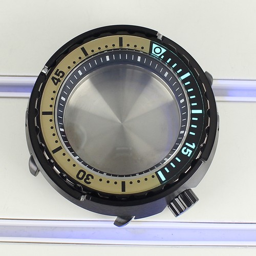 Cassa orologio uomo pvd nero - pvd,