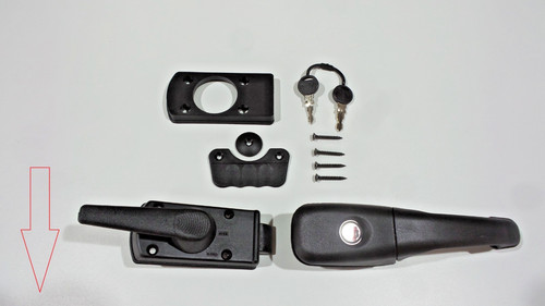 Zadi serratura porta con - porta,