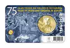 BELGIO 2020 2,5  EURO COMMEMORATIVO 75°LIBERTA IN EUROPA COINCARD NL/FR  FDC BU