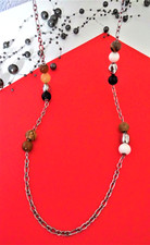Collana donna Fossil acciaio