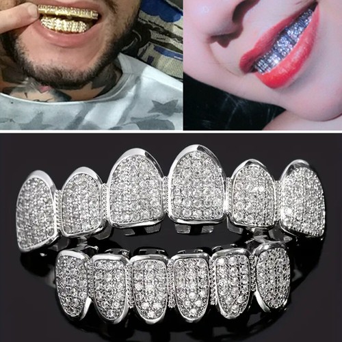 Hiphop denti grillz - denti, unisex