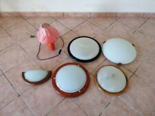 Plafoniere in vetro,bajour funzionanti. 