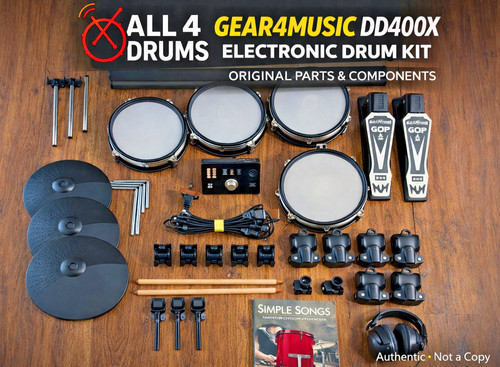 Gear4music dd400x batteria - gear4music,
