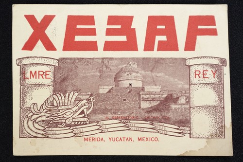 Cartolina epoca ham radio - d'epoca,