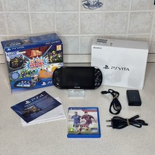 PlayStation PS VITA Console Wi-Fi Black Tested Good Condition + Fifa 15 Boxed