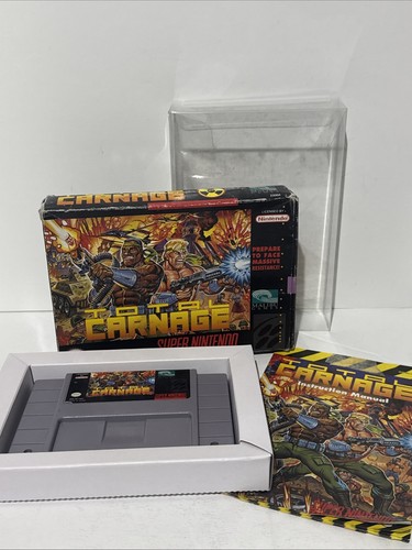 Total carnage snes super - carnage,