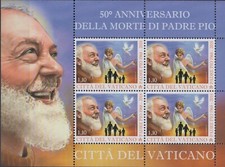 2018 Vaticano foglietti