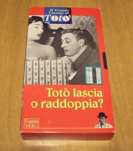 Vhs toto lascia - in, o