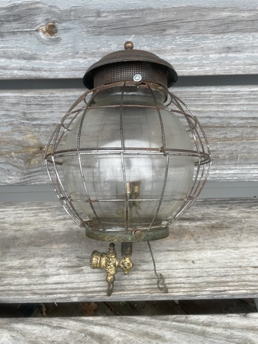 Antico lampada a gas - j.,