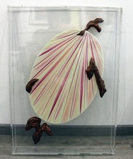 UMBERTO MARIANI Milano design estroflessione astratto vintage