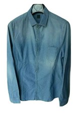 camicia di jeans uomo slim fit