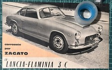 Rara Pubblicità LANCIA FLAMINIA 3 C ZAGATO del 1962