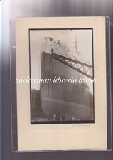 foto nave CALIFORNIA (compagnia??) anni 20 originale credit ARS STUDIO FOTO POLA