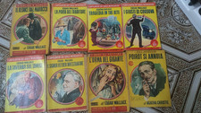 GIALLO MONDADORI CLASSICI Lotto  Libri EDGAR WALLACE n. 153 203  276 326 640 +