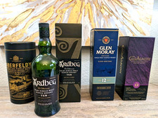 Lotto scatola whisky scozzese