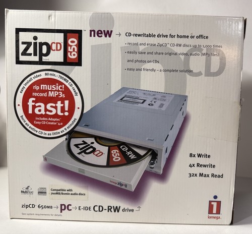 Unità iomega zipcd 8x4x32 - unità,