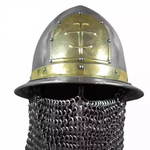 Elmetto cavaliere medievale