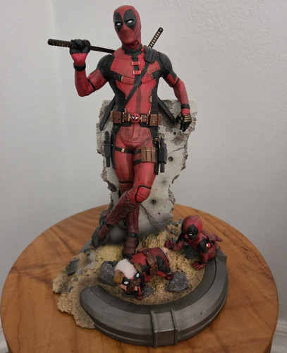 Statua deadpool art scala - statua, 1:10