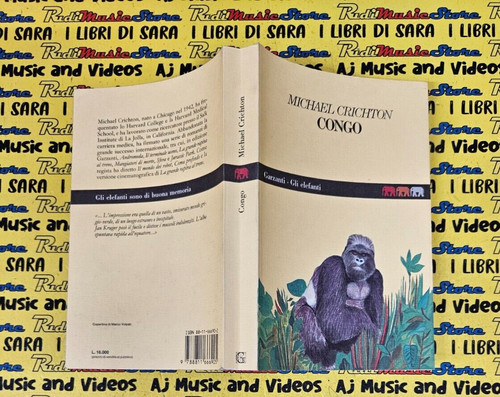 Book libro congo michael - book,