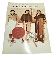 Snack Bar Budapest OST Zucchero Spartiti Testi  Colonna Sonora 7 Brani