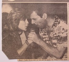 Freddie Mercury 1986 The Sun