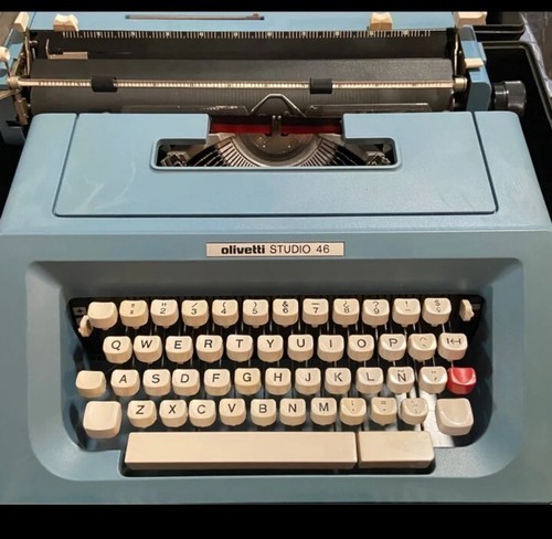 Olivetti studio blue - olivetti,
