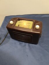 Radio A Valvole Phonola Anni 50 In Bachelite Vintage