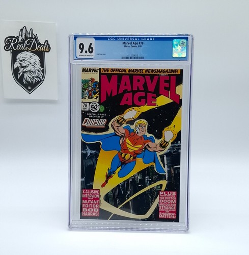 Marvel age cgc 6 quasar - age,