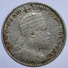 ETIOPIA RE MENELIK 1 GERSCH
