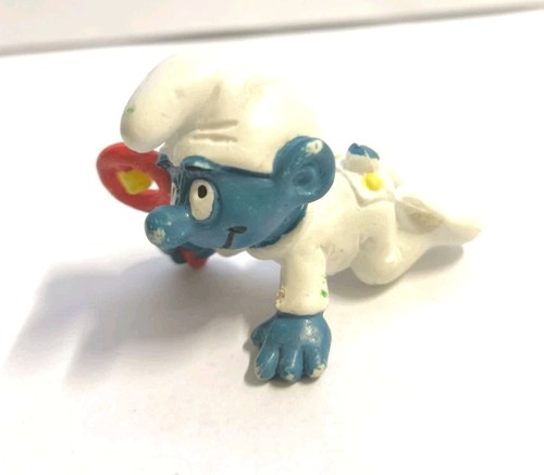 Baby puffo con - con, sonaglio