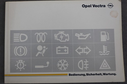 Opel vectra manuale uso e - vectra-b,