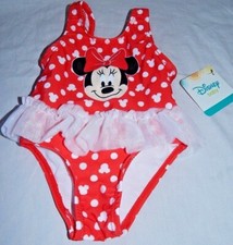Girls Swimsuit Minnie Mouse