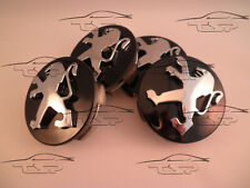 COPRIMOZZO CERCHI 4 PEZZI PER PEUGEOT NERO 60mm CAP COVER RIMS