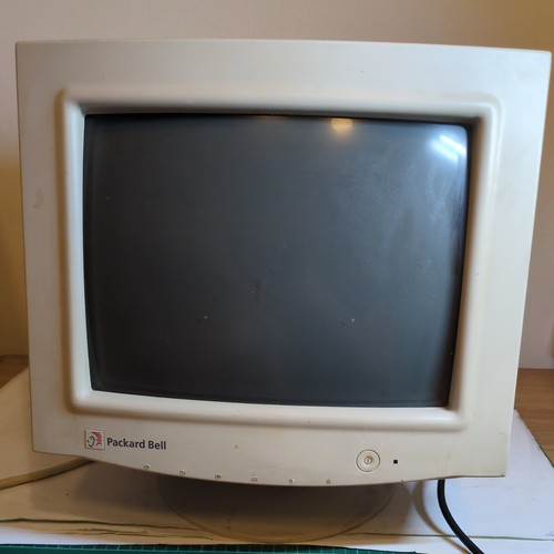 Monitor vintage packard bell - vintage,