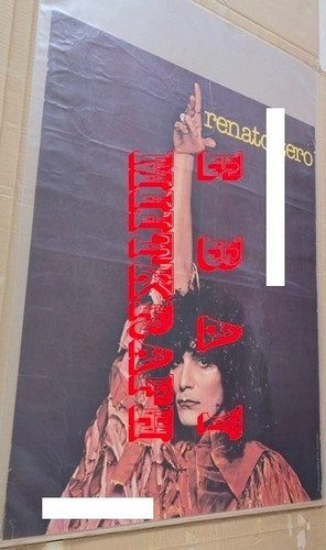 Renato zero 1978 poster - zero,