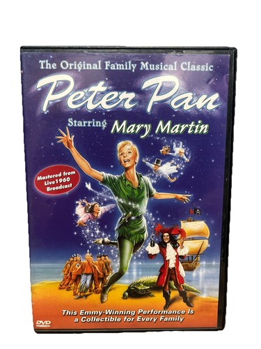 Peter pan mary martin - peter, dvd