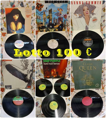 Lotto vinili giri - lotto, genere