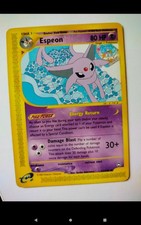 Carta Pokemon Espeon raro no