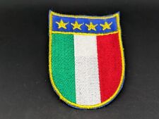 ITALIA BANDIERA TOPPA RICAMATA PATCH CUCISIVO RICAMATO LOGO FREGIO STEMMA BADGE
