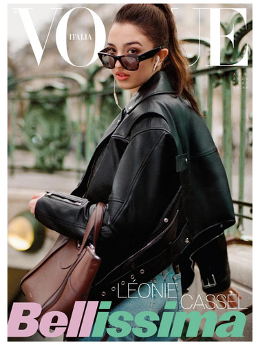 Vogue italia cover léonie - italia,