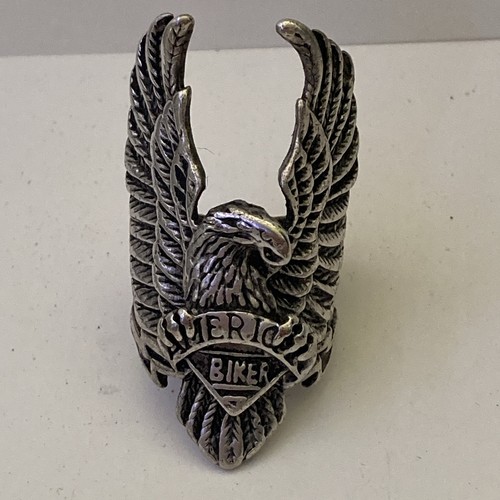 Anello motociclista americano