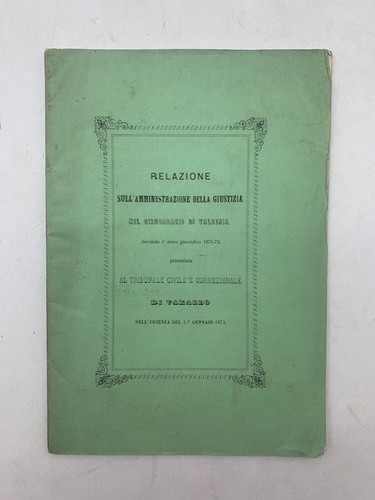 Relazione sull amministrazione - relazione, sull'amministrazione