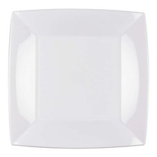 Piatti Piani Nice Quadrati Colorati PP 25 pz Riciclabili Gold Plast per Feste