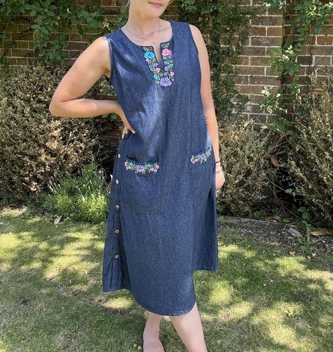 Abito midi vintage taglia - , l