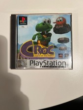 PS1 CROC LEGEND OF THE GOBBOS PAL UK PLAYSTATION 1 COMPLETO COME NUOVO