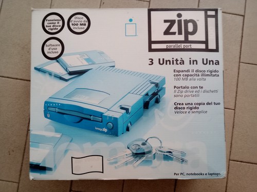 Iomega zip 100 - 100, esterno