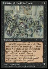 MTG INITIATES OF THE EBON HAND POOR INIZIATI DELLA MANO D'EBANO (DANFORTH)