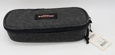 Eastpak Astuccio Portamatite Ovale Singolo con Cerniera - Grigio. NUOVO