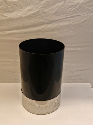 Cestino kartell nero acciaio - kartell,